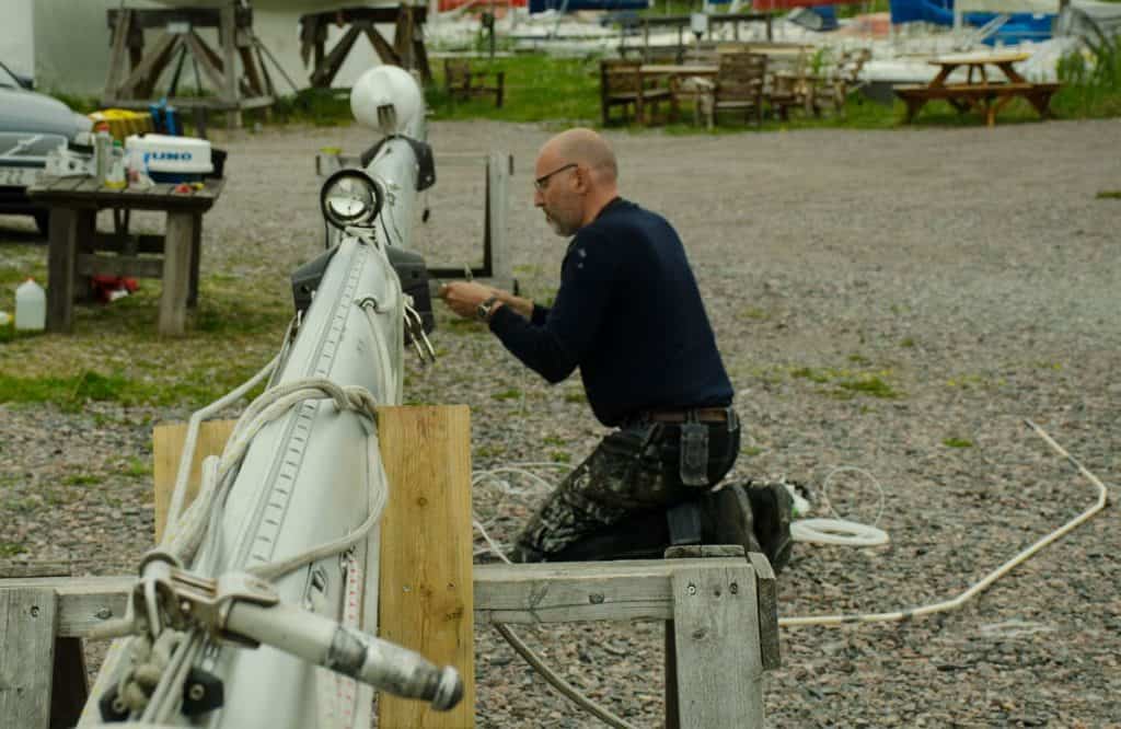 mast på najad 391